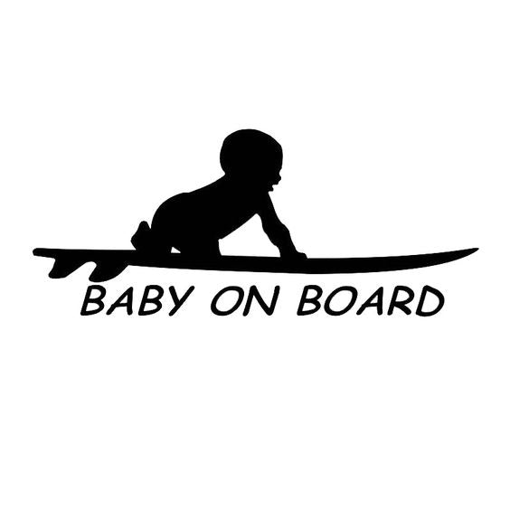 Sticker baby on board 2
