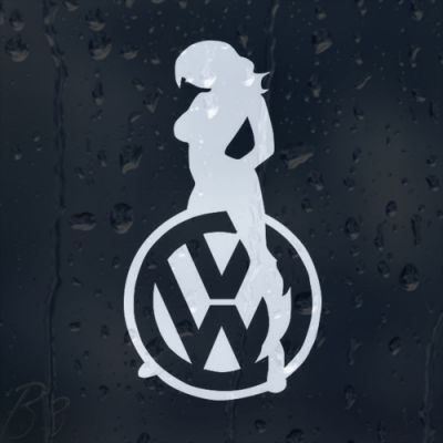 Sticker fata VW