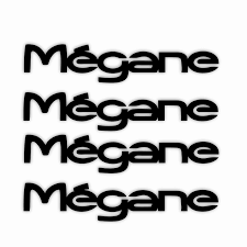 Set 4 stickere manere Megane