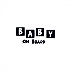 Sticker Baby on Board 8