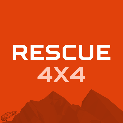 Sticker Rescue 4x4 15x15cm