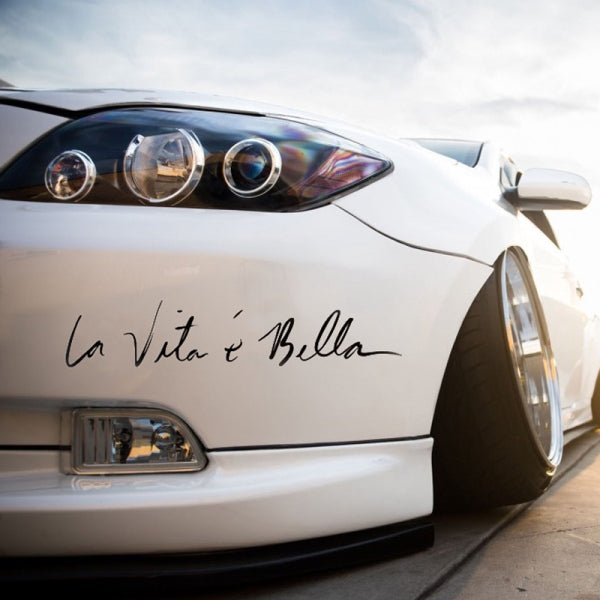 Sticker La vita e Bella