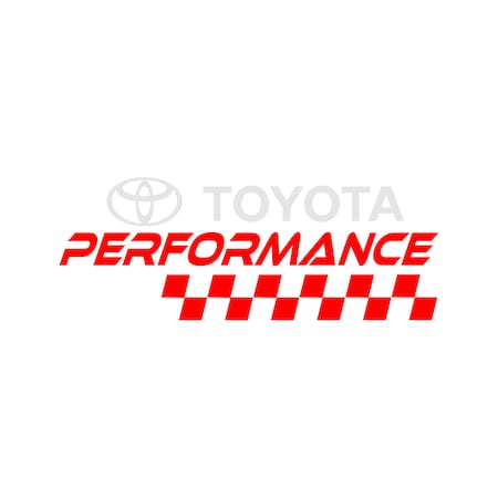 Sticker Toyota Performance