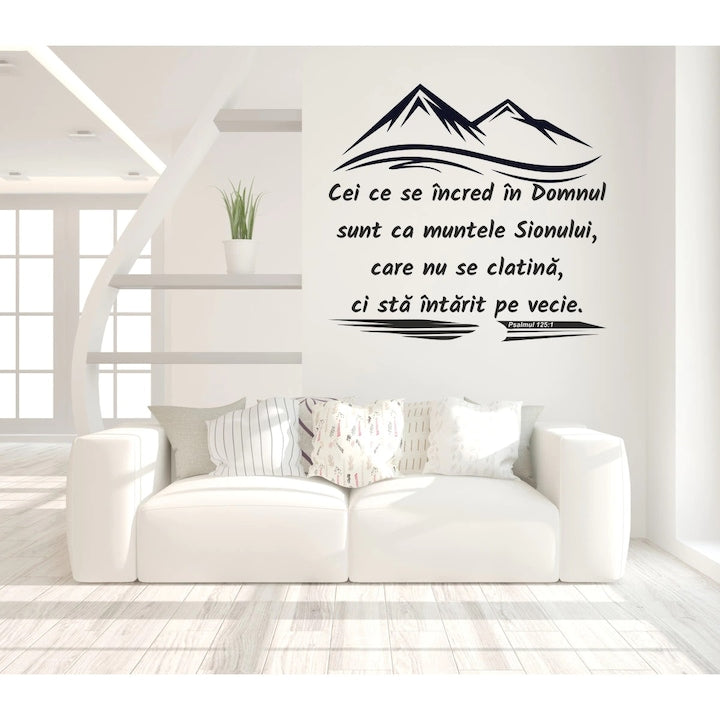 Sticker, verset din Biblie