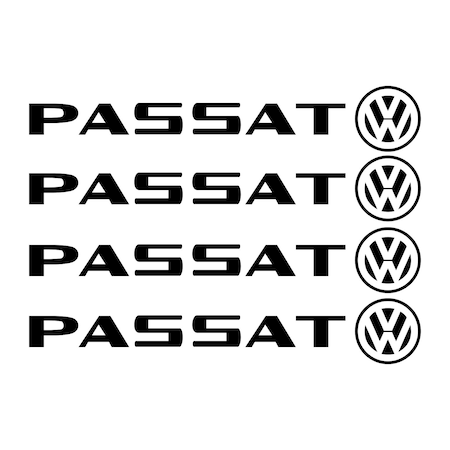 Set 4 stickere manere Passat