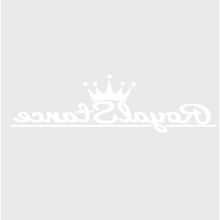 Sticker Royal Stance pentru lipit pe parbriz in interior