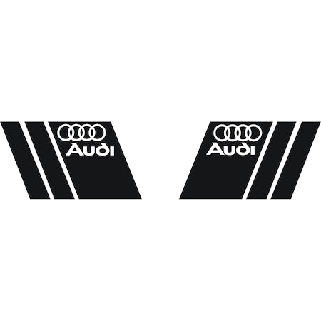 Set 2 stickere stanga+dreapta Audi