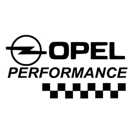 Sticker Opel Performance
