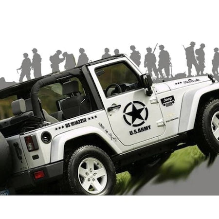 Sticker US ARMY, 35x29cm