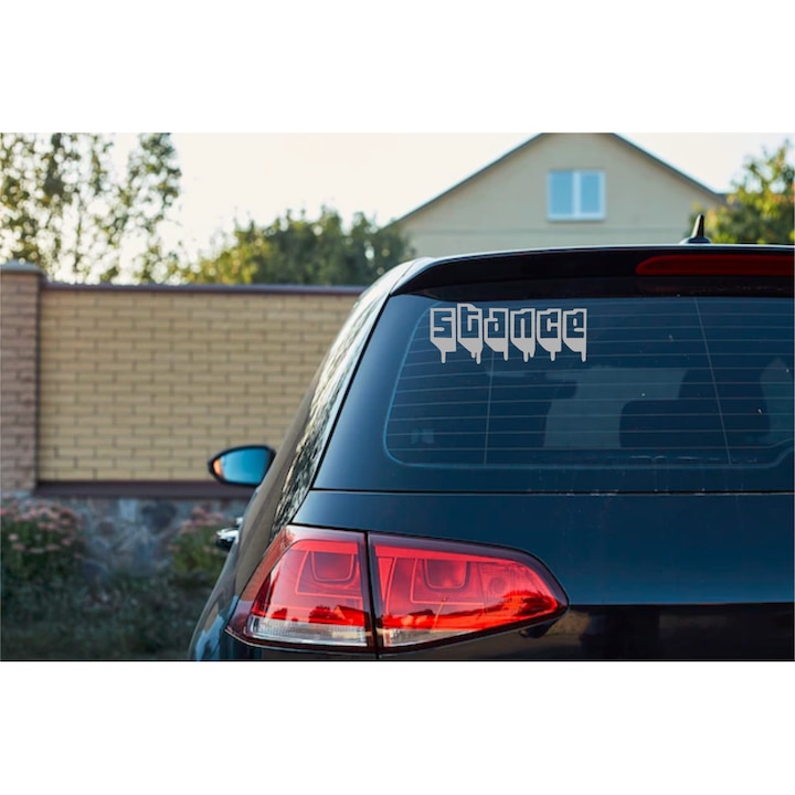 Sticker auto rezistent, ''Stance''