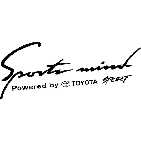 Sticker Toyota Sports Mind