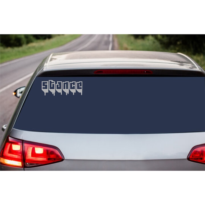 Sticker auto rezistent, ''Stance''