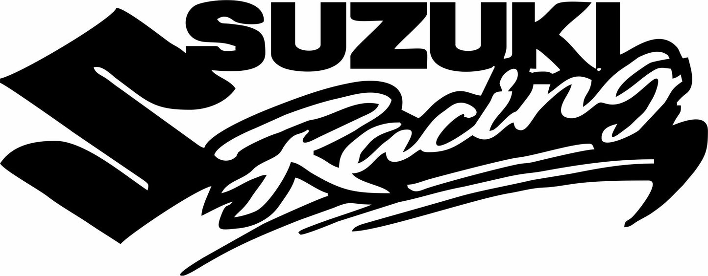 Sticker suzuki racing