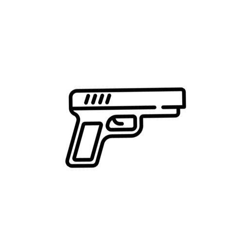 Sticker pistol