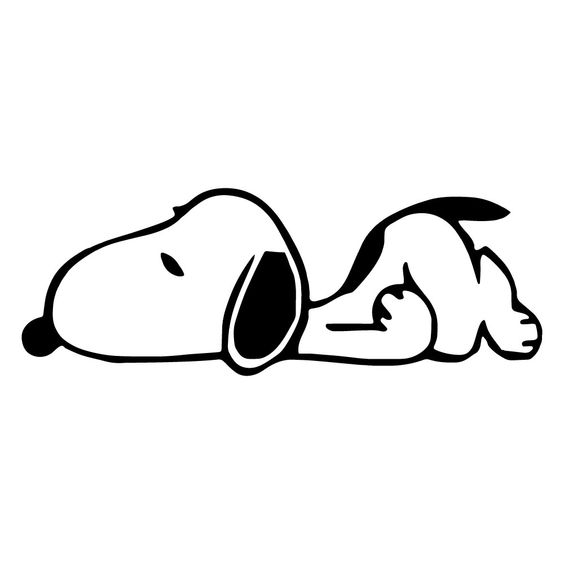 Sticker snoopy