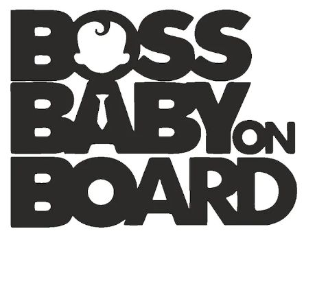 Sticker Baby Boss on Board 1