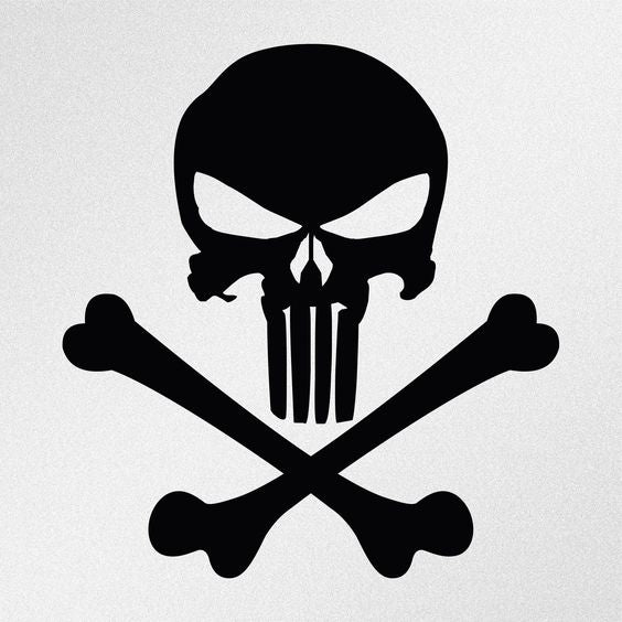 Sticker Schelet Death