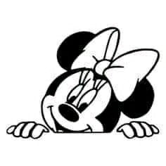 Sticker Minnie 2
