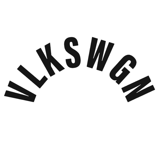 Sticker auto pentru luneta Volkswagen, V L K S W G N