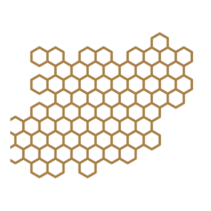 Sticker auto moto decorativ,, rezistent la apa, model hexagon