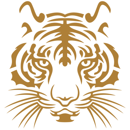 Sticker Cap de Tigru Tribal – Design Wild, Auto Moto