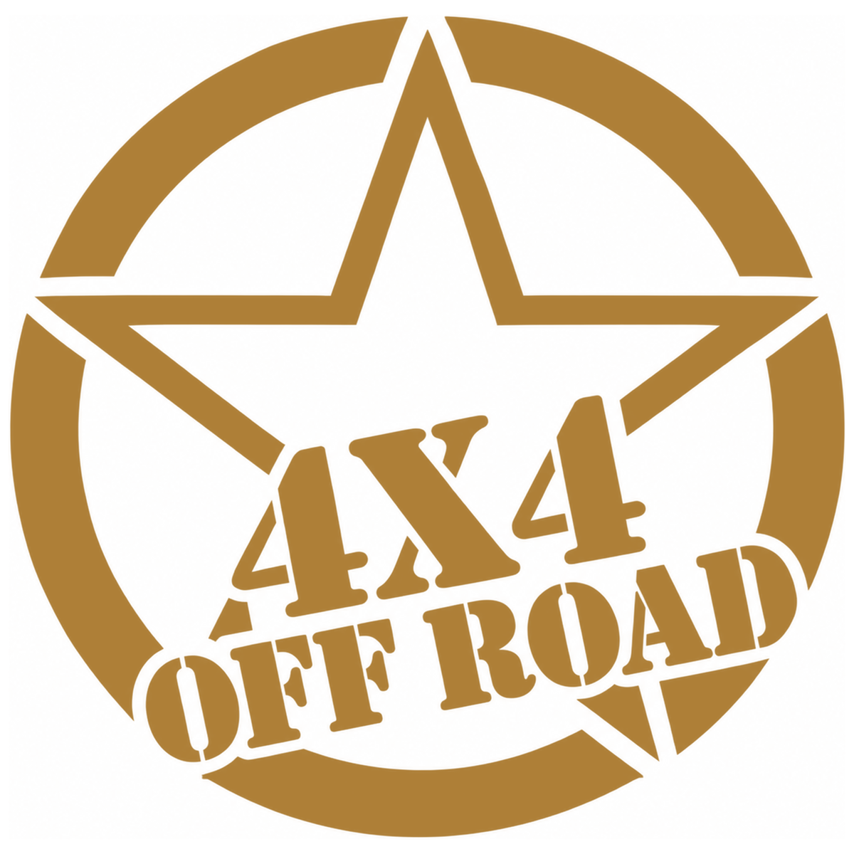 Sticker Auto 4x4 Off Road – Stea Military