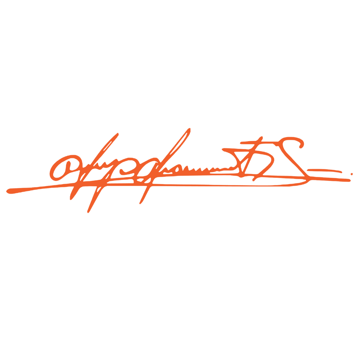 Sticker auto moto decorativ, model semnatura, pentru bara, faruri, capota sau geam