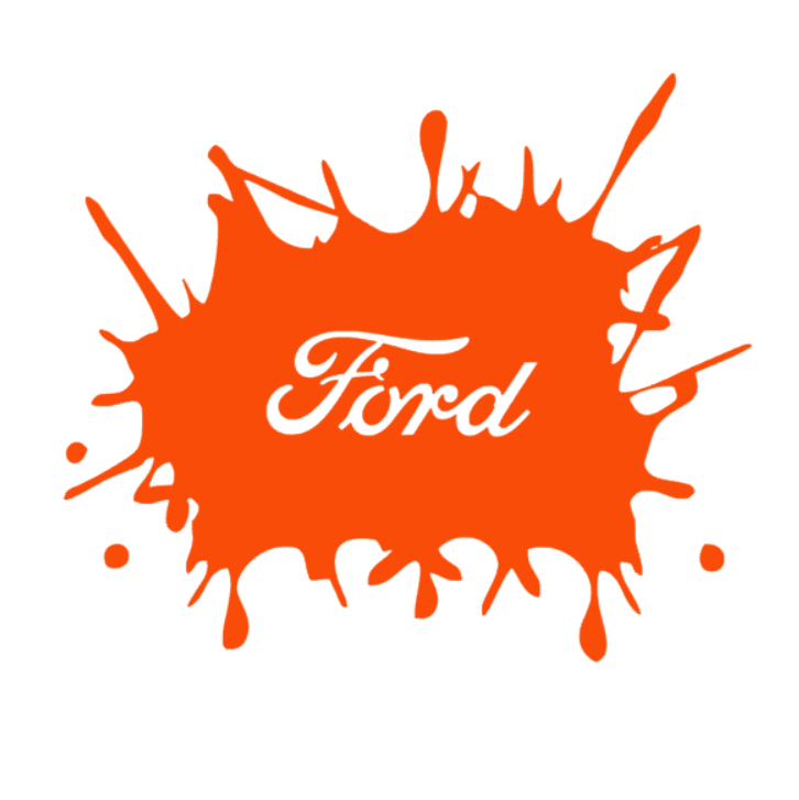 Sticker Pata Ford