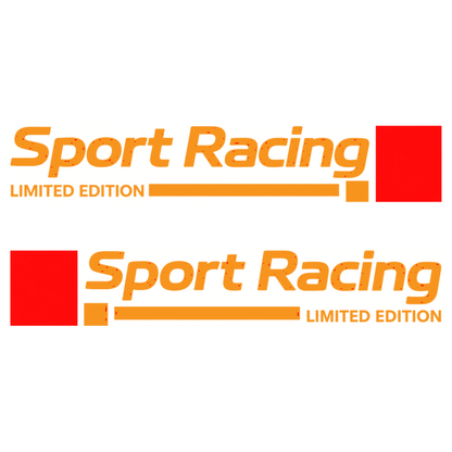 Sticker auto Sport Racing Limited Edition – set pentru ambele părți