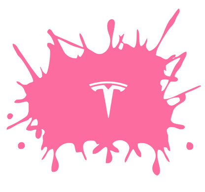 Sticker Pata Tesla