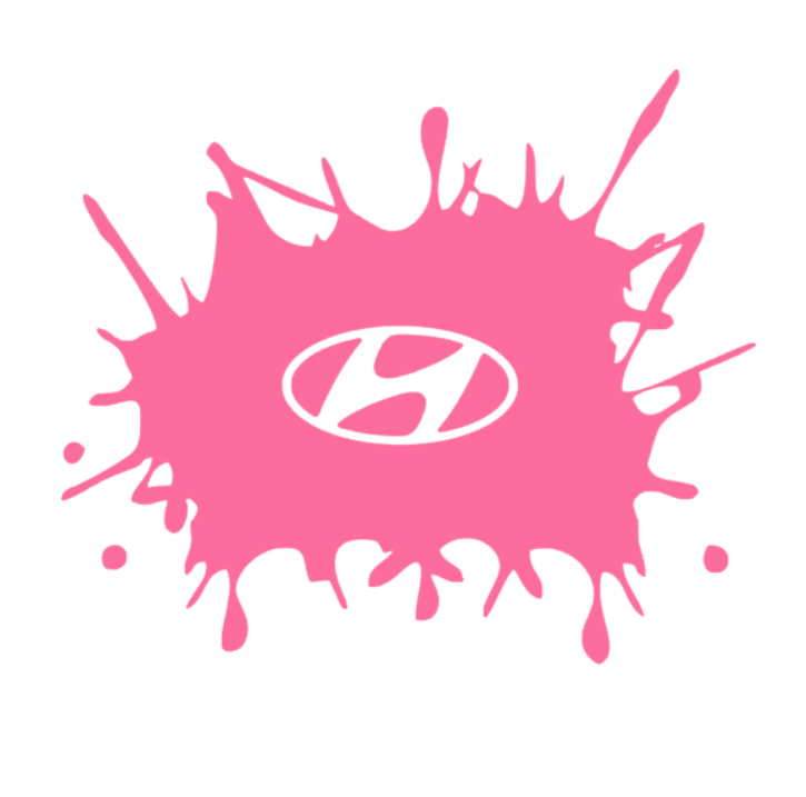 Sticker Pata Hyundai