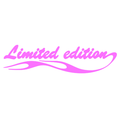 Sticker decorativ Limited Edition