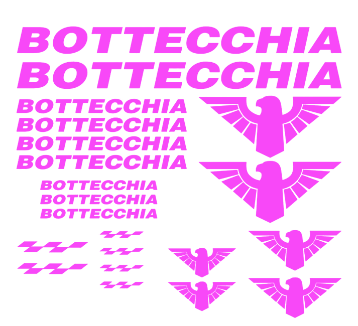 Set 21 stickere Bottecchia