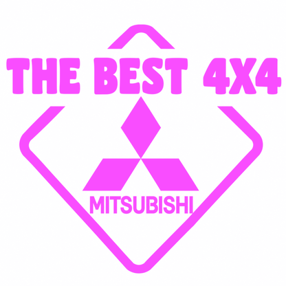 Sticker Mitsubishi – The Best 4x4 Off-Road