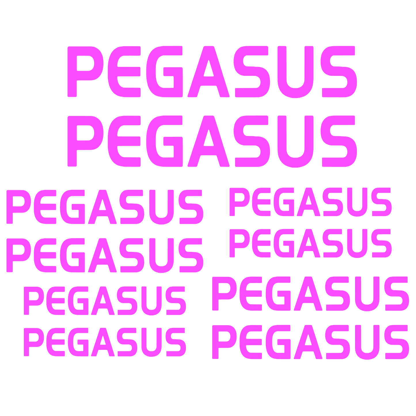 Set Stickere Bicicletă PEGASUS – 10 Piese – Autocolante Cadru Bicicletă