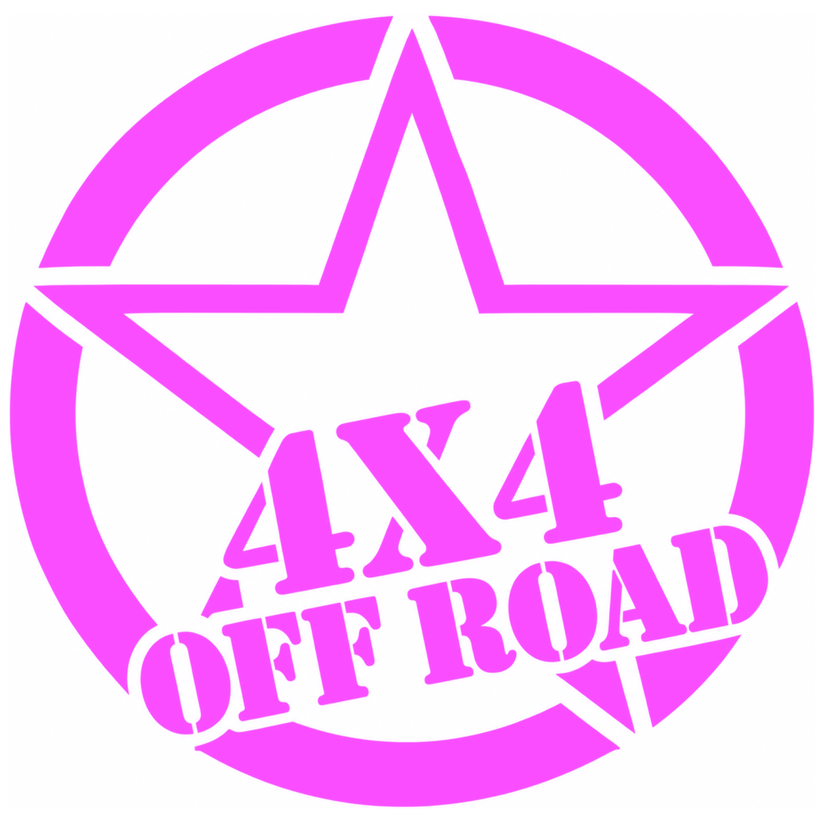 Sticker Auto 4x4 Off Road – Stea Military