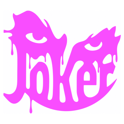 Sticker Auto Joker – Stil Horror Dripping 20cm