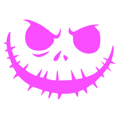 Sticker Jack Skellington – Față Craniu Halloween Auto