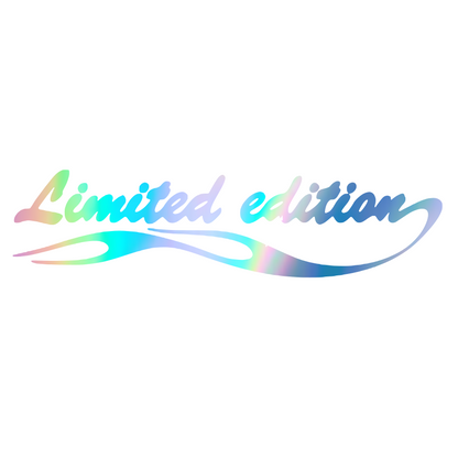 Sticker decorativ Limited Edition