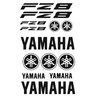 Set 13 stickere decorative Yamaha FZ8