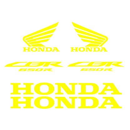 Set 6 stickere Honda CBR 650R