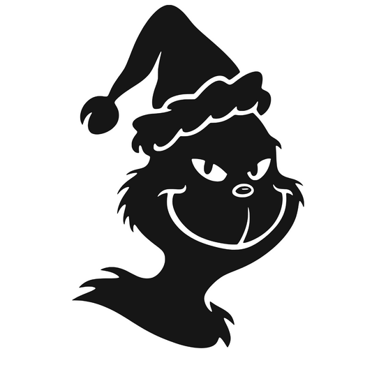 Sticker decorativ, autocolant pentru masina, Grinch