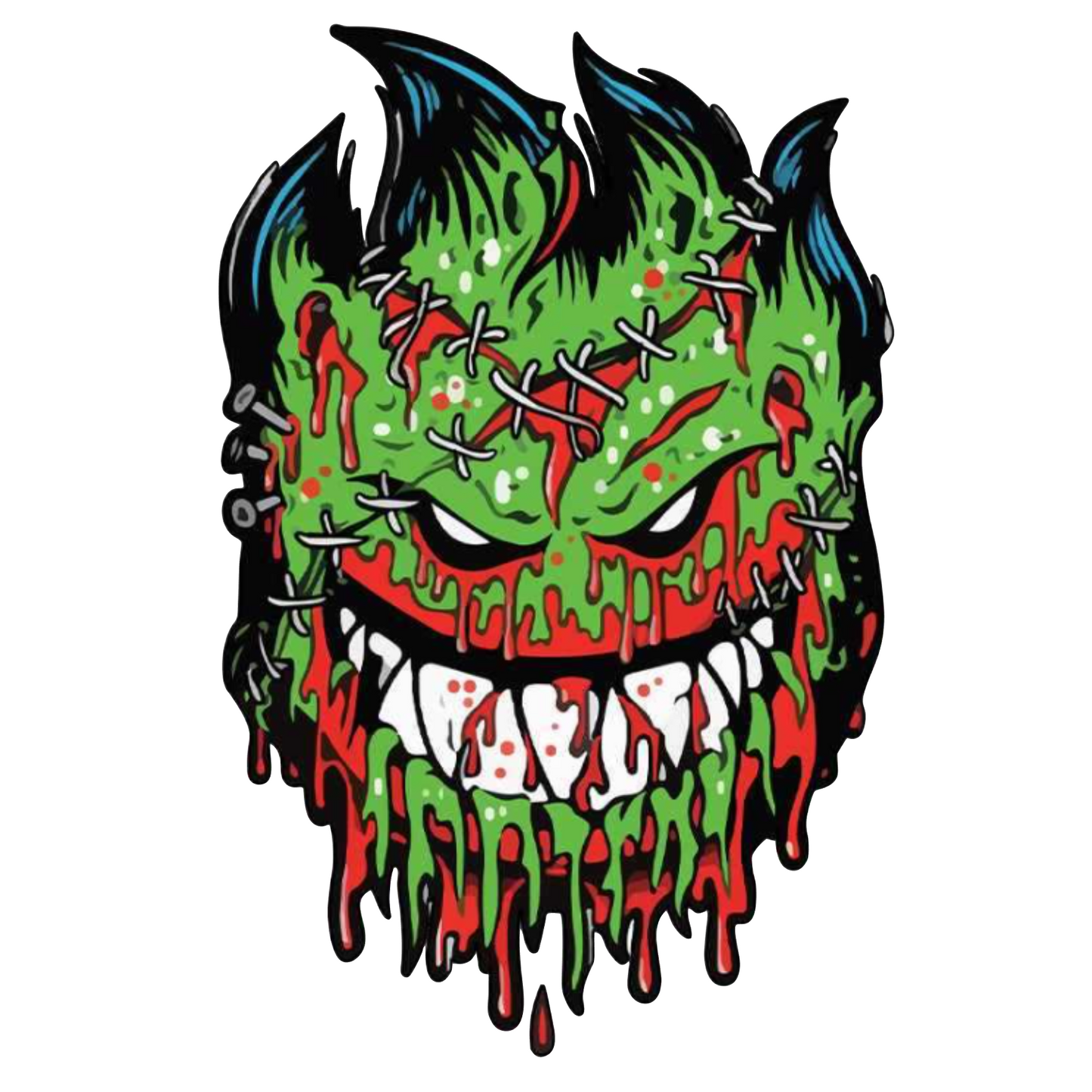 Sticker auto, decorativ, Monstru, Monster