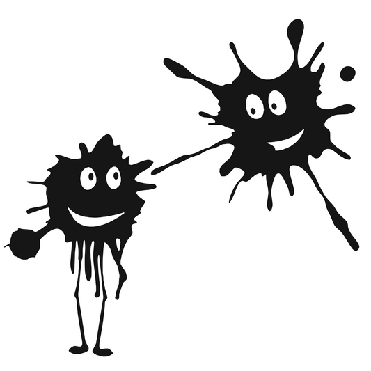Sticker auto haios, pete haioase, Merry Blots