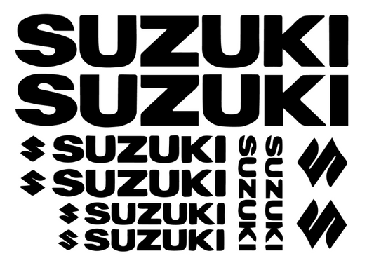 Set 10 stickere SUZUKI