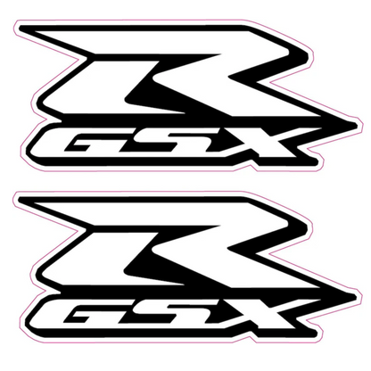 Set 2 stickere color, rezistente, GSX-R