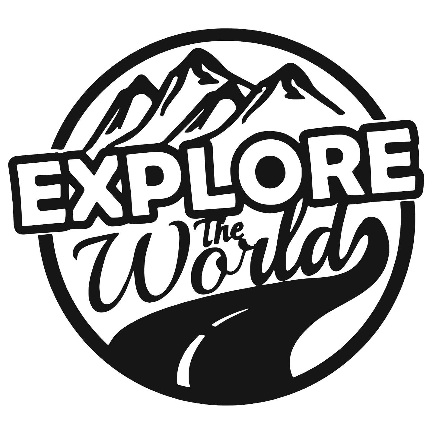 Sticker auto 4x4, rezistent, adventure, explore the world
