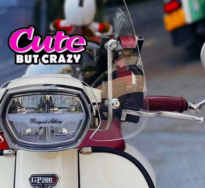 Sticker Cute But Crazy – Roz, Stil Graffiti