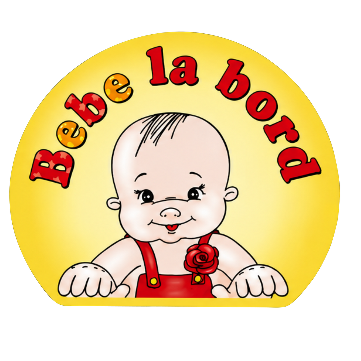 Sticker Bebe la Bord – Autocolant Auto Baby on Board