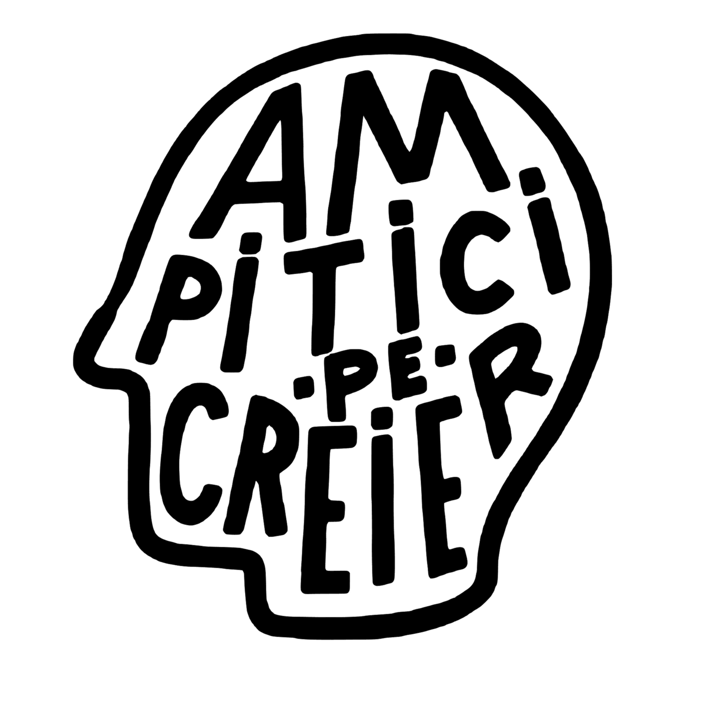 Sticker Am pitici pe creier